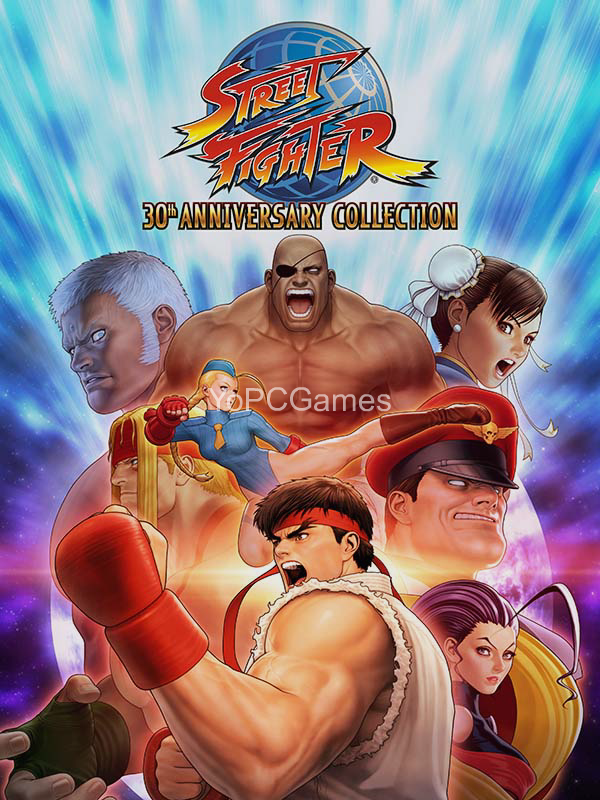street fighter 30th anniversary collection poster