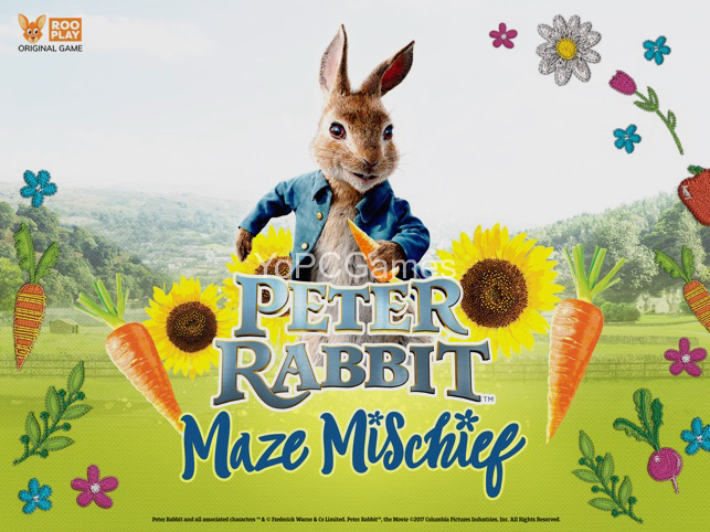 peter rabbit maze mischief cover