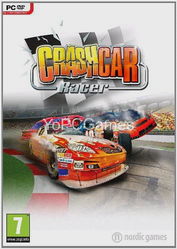 maximum racing: crash car racer poster