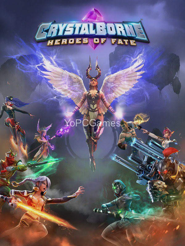 crystalborne: heroes of fate poster