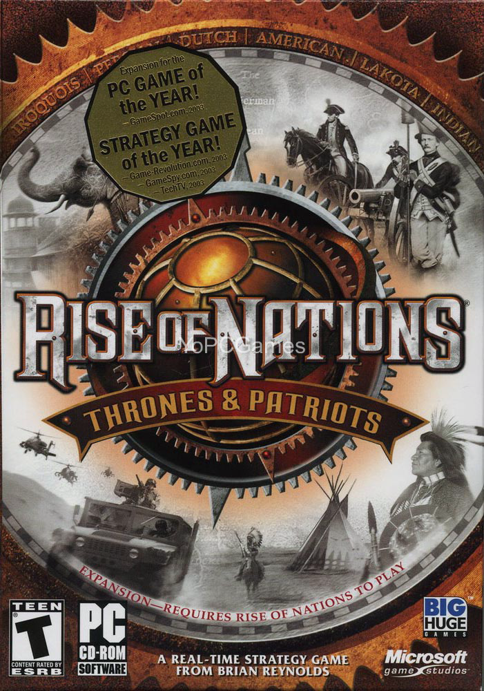 rise of nations: thrones & patriots poster
